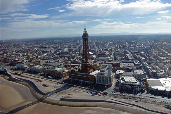 Blackpool Tower Helicopter Tour for Two