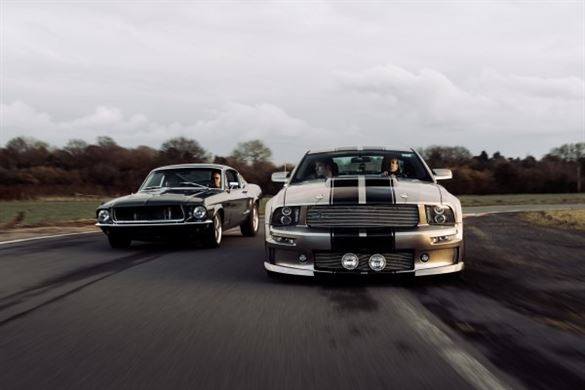 Shelby Eleanor vs Bullitt Mustang Experience - 12 Laps