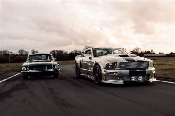 Shelby Eleanor vs Bullitt Mustang Experience - 12 Laps