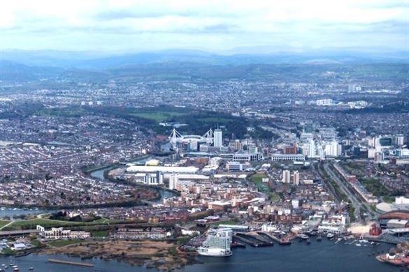 Cardiff Bay Castle and Stadium Helicopter Tour