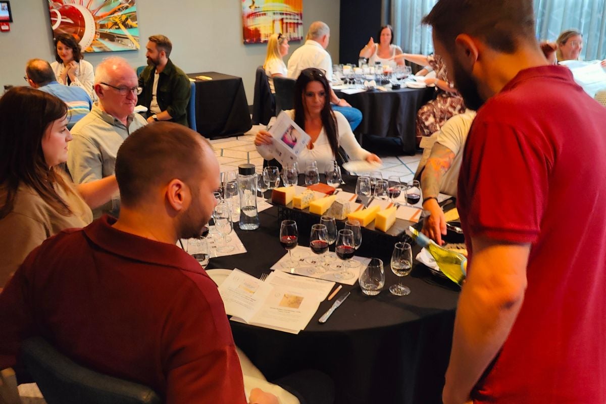 Cheese and Wine Tasting Session