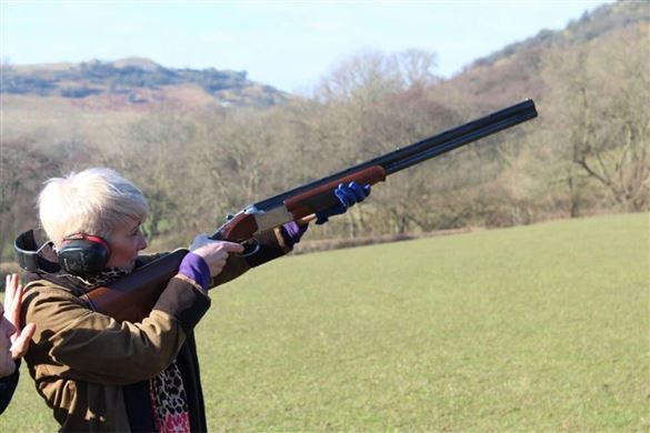 Clay Pigeon Shooting Session - South Wales
