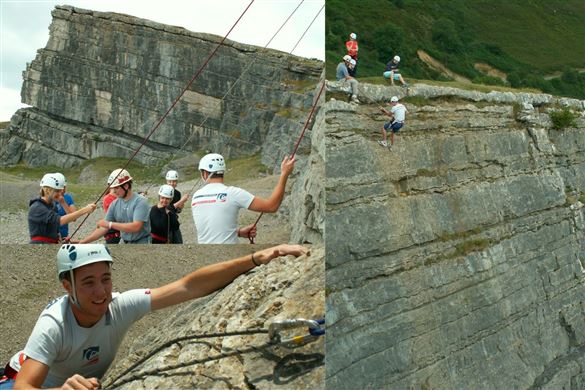 Rock Climbing And Abseiling In North Wales