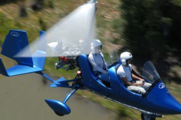 Closed Cockpit Gyrocopter Manchester Tour