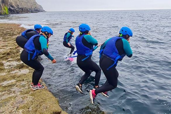 Coasteering and Climbing Day For Two