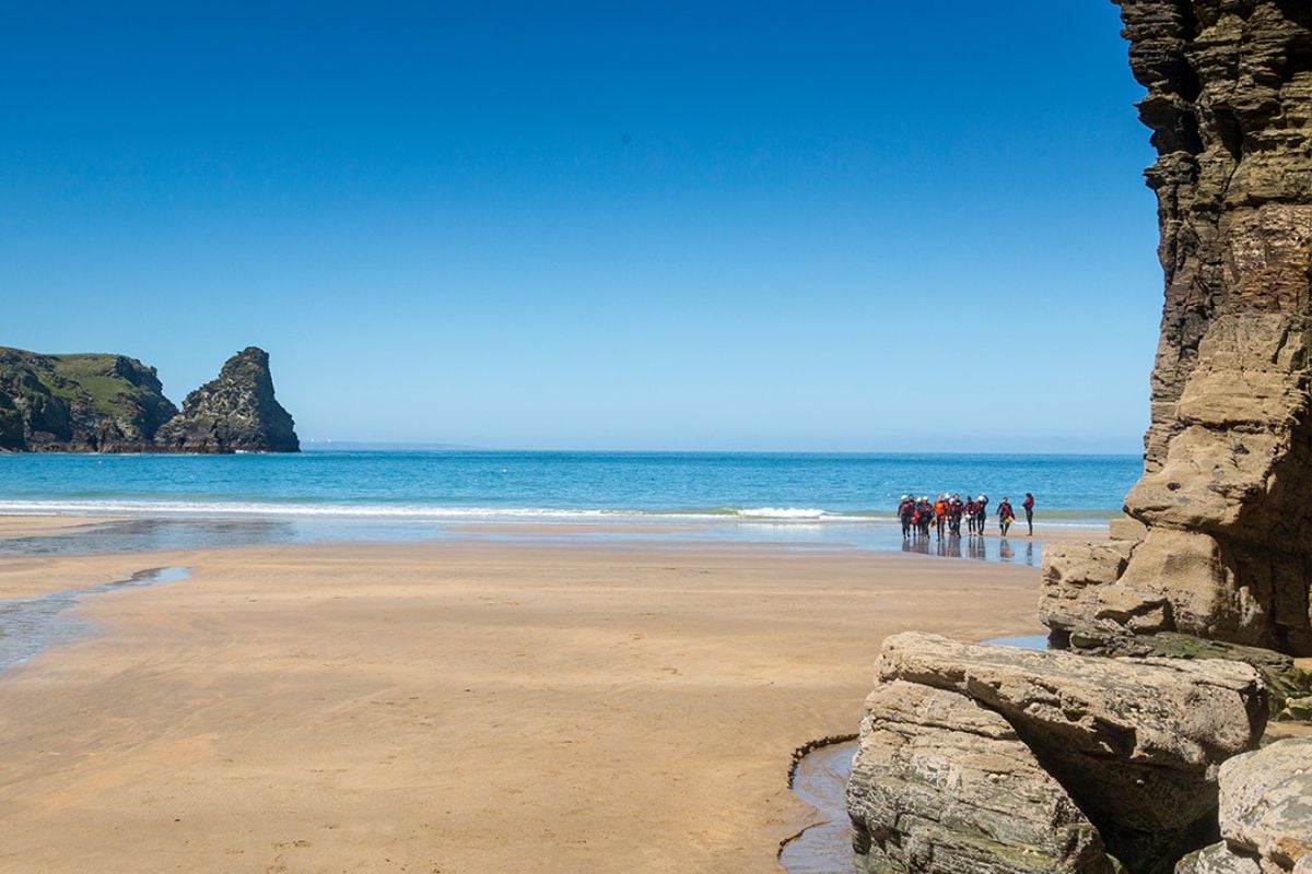 Coasteering for Two in Bude