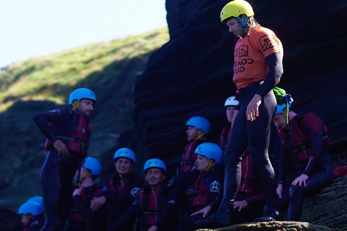 Coasteering for Two in Bude