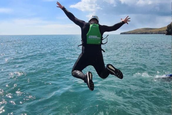 Coasteering in Dorset