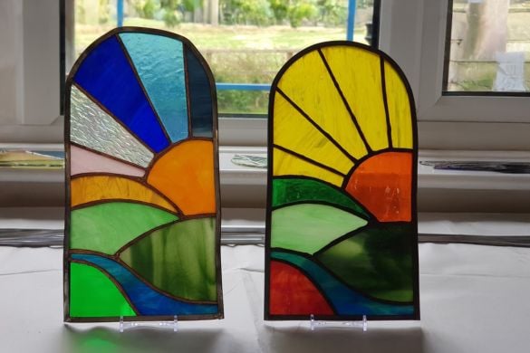 Half Day Copper Foiled Stained Glass Workshop - Multiple Lcations