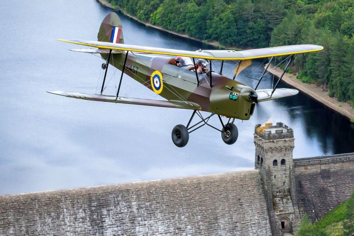 Dambusters Biplane Heritage Flight South Yorkshire