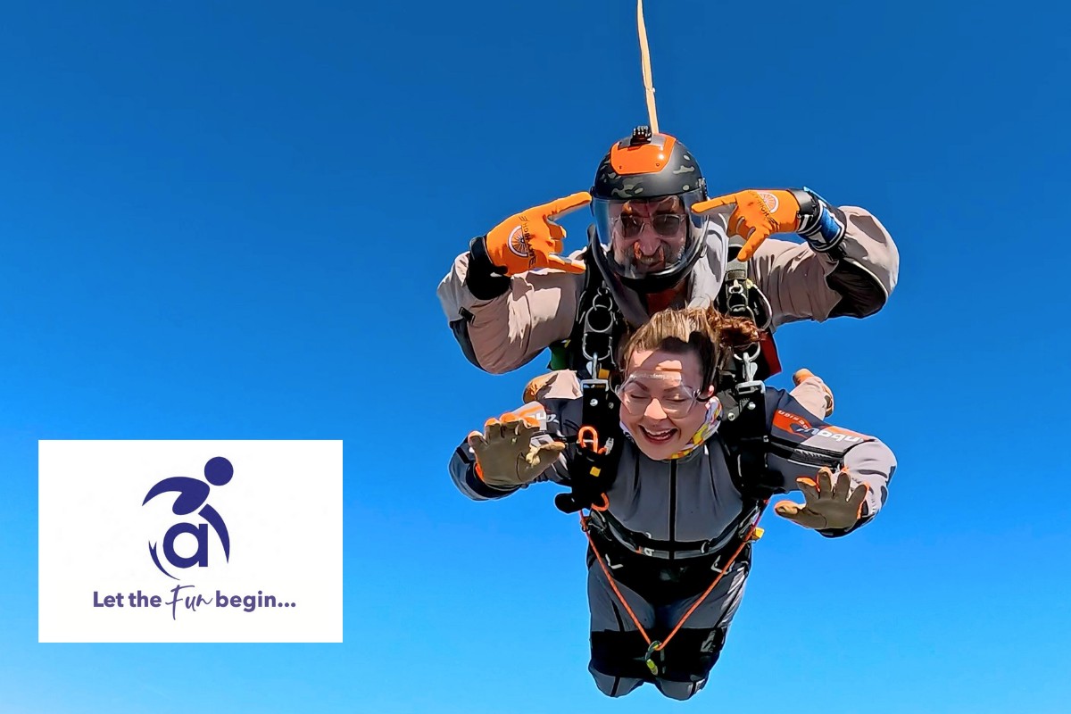 Disabled and Blind 13,500 ft Tandem Skydive – County Durham