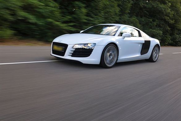 Double Supercar Blast with High-speed Passenger Ride