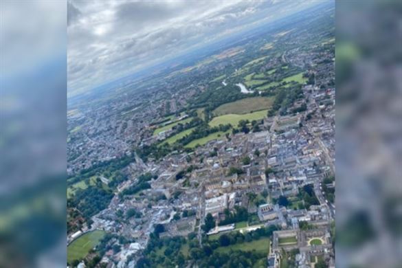 Dreaming Spires of Oxford Helicopter Tour for Two