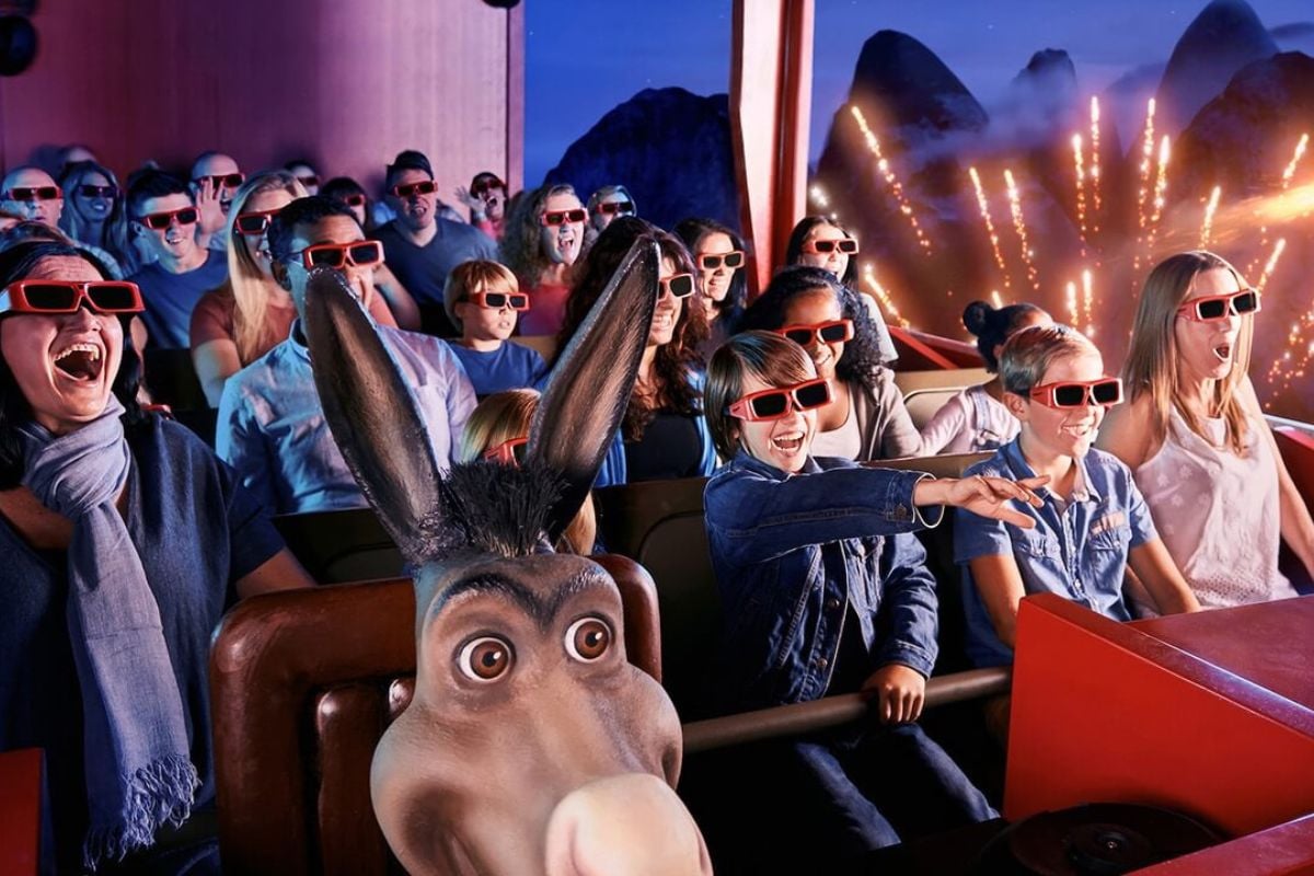 DreamWorks Tours: Shrek’s Adventure! London and Meal for Four