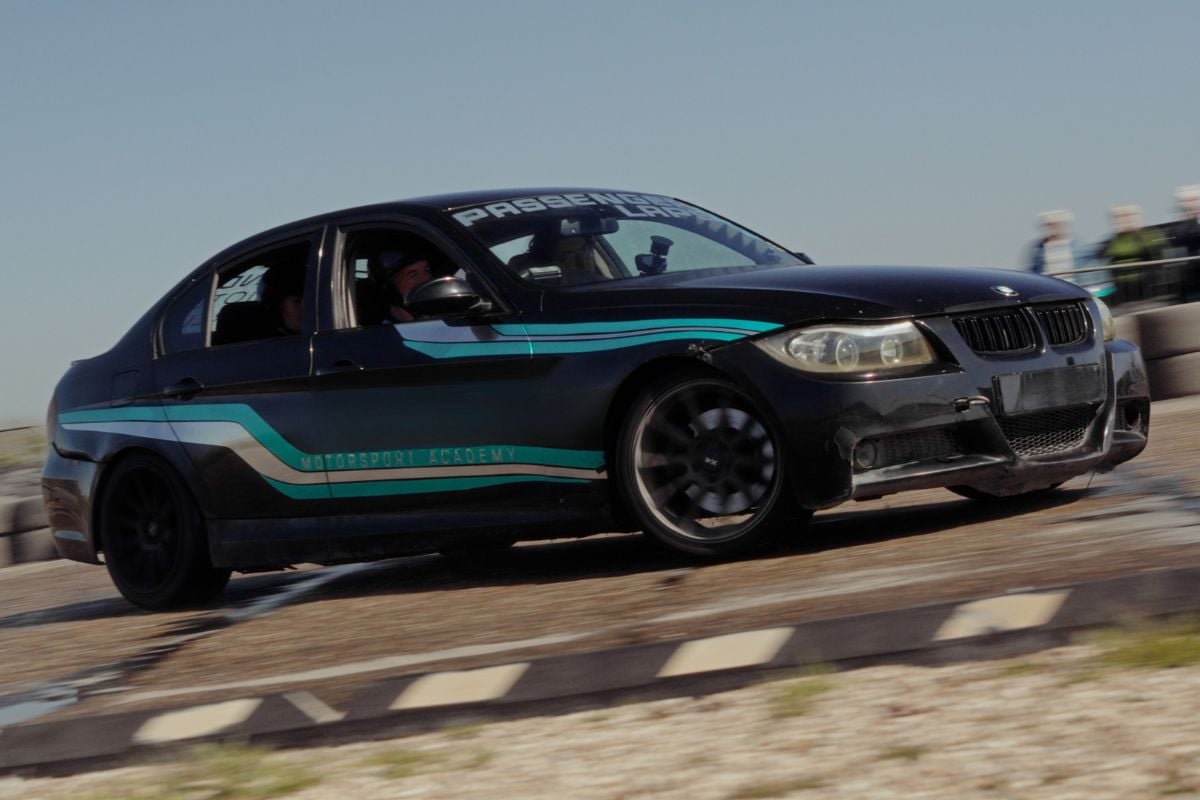 BMW Drift With Dad