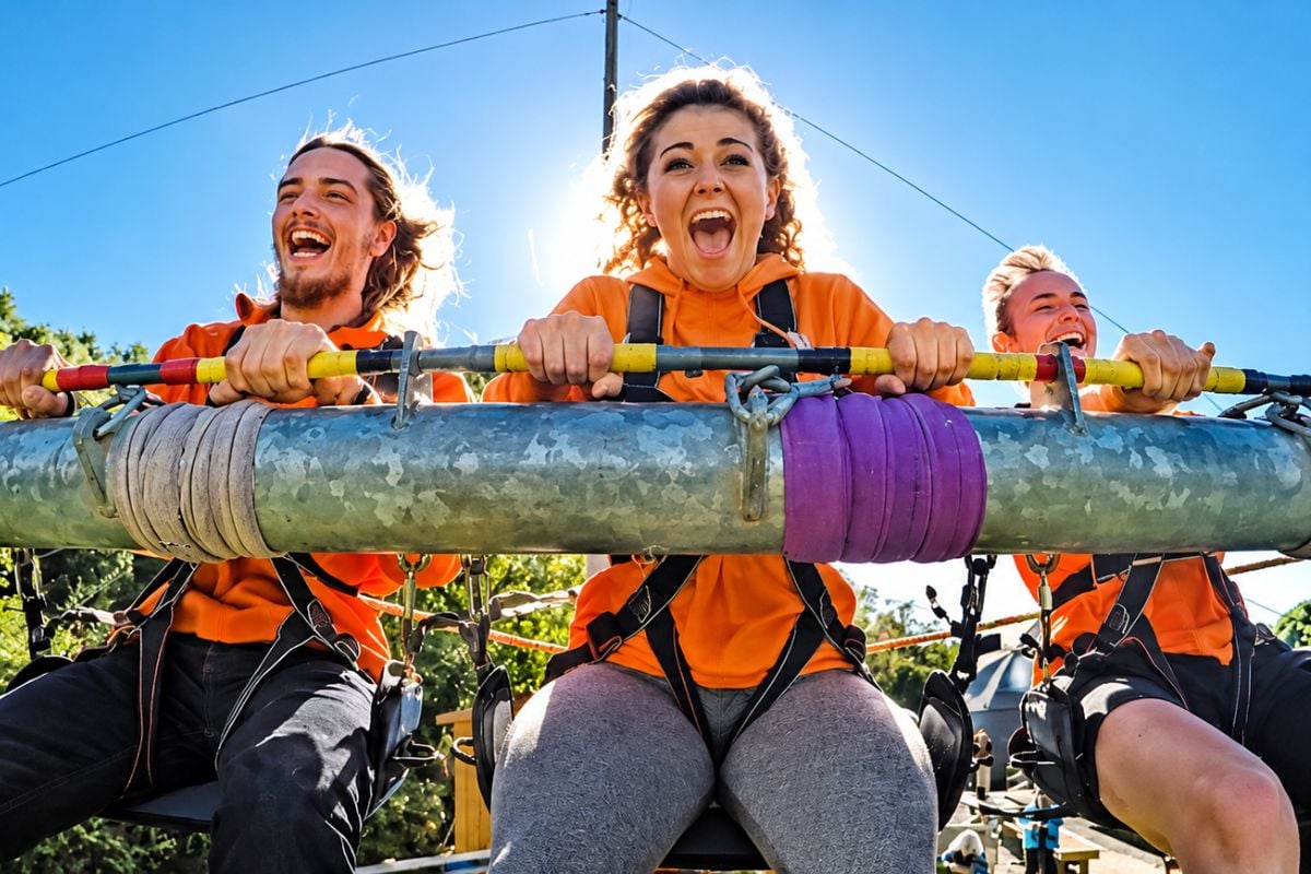The Eden Project Zero Gravity Swing for One