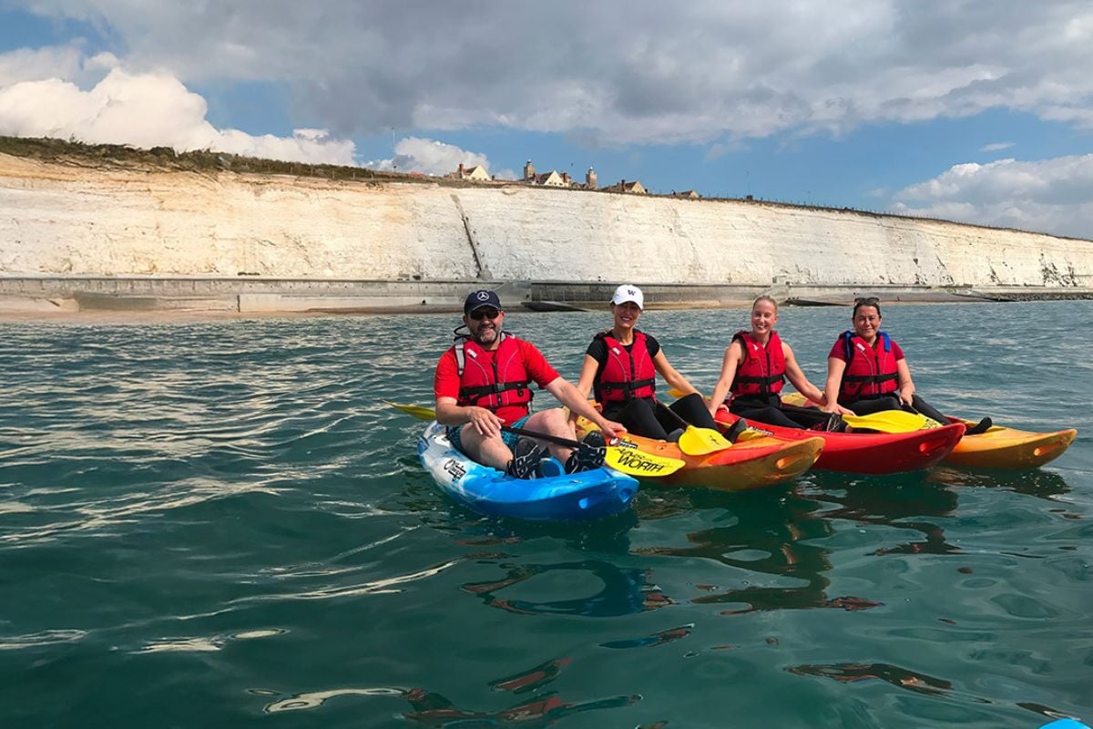 Eight Hour Coastal Kayaking Adventure Session in Brighton