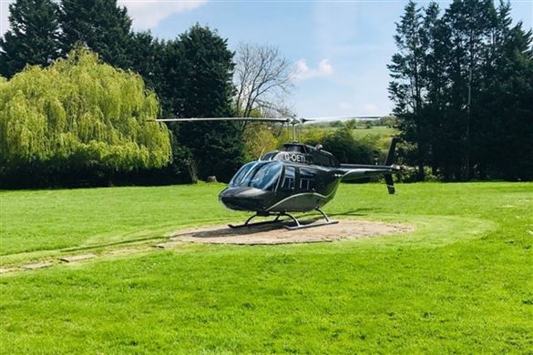 Exclusive Helicopter and Dining for Four - Kent