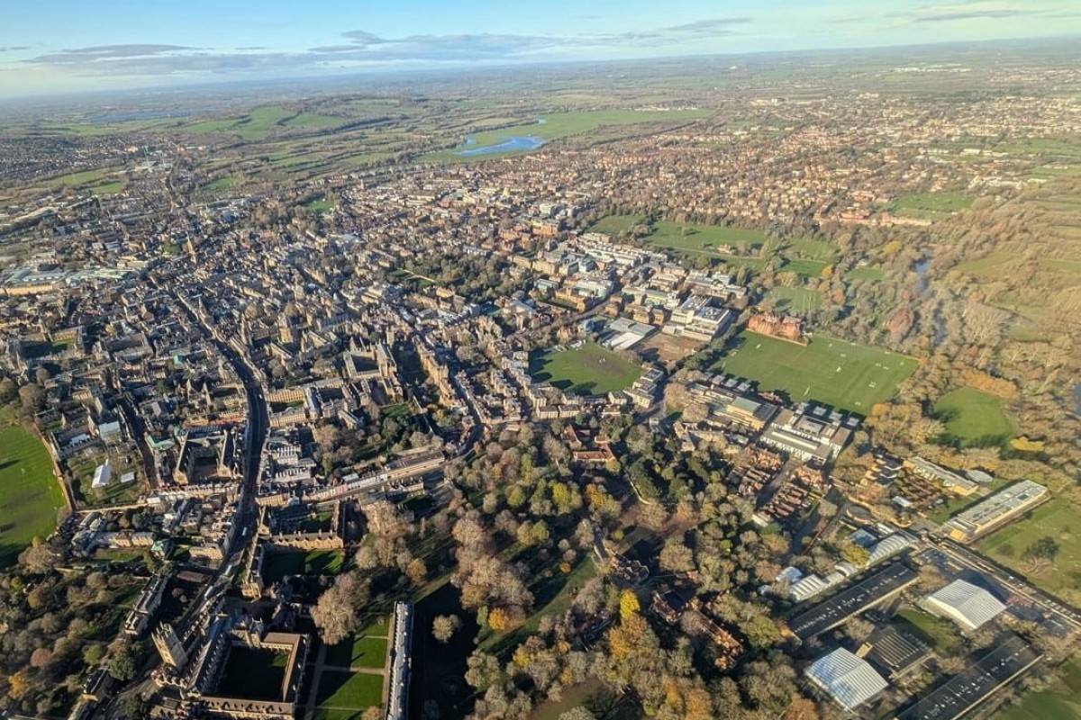 Exclusive Oxford City Helicopter Tour For Up To Three