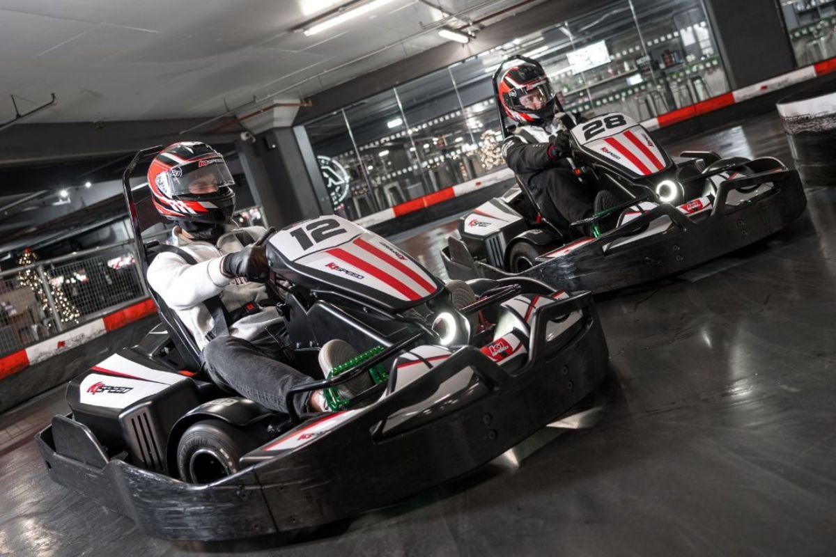 Family Karting at K1 Speed Canary Wharf for Two (Ages 7+)