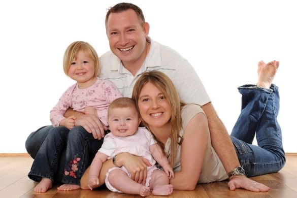 Barrett and Coe Family Photoshoot in the South of England