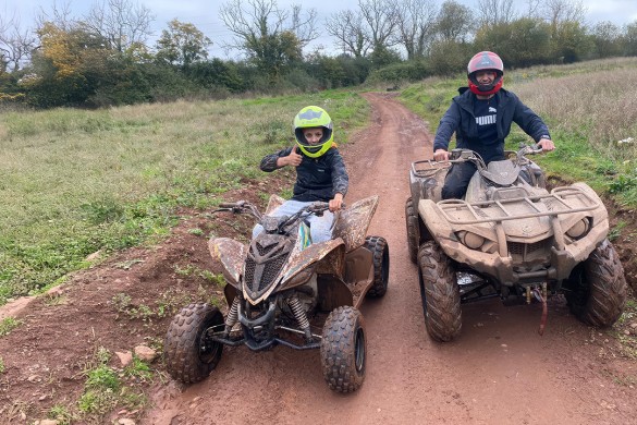 Family Quad Bike Session for Four - Exeter