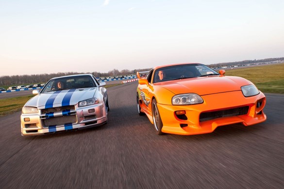 Five Movie Car Drive with High Speed Passenger Ride