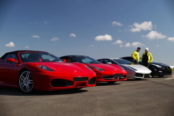 Five Supercar Thrill with High-speed Passenger Ride