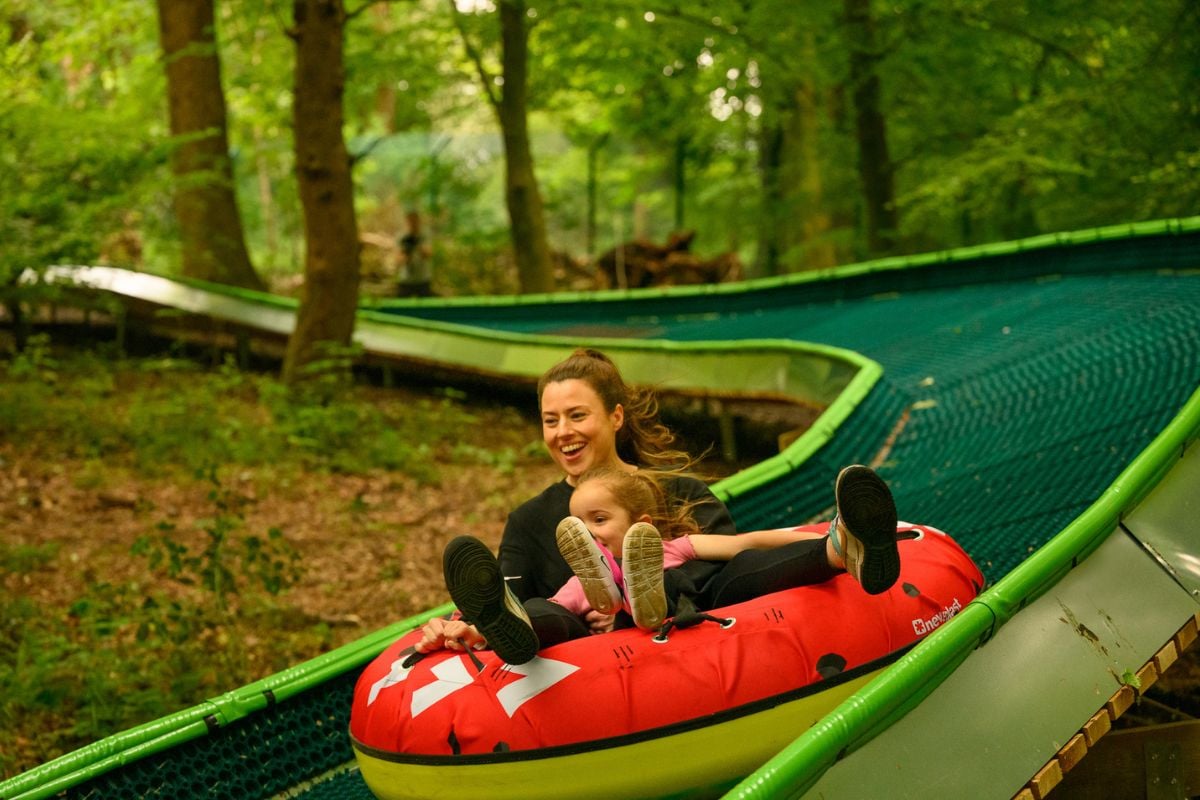 Forest Tubing at Zip World Manchester for One