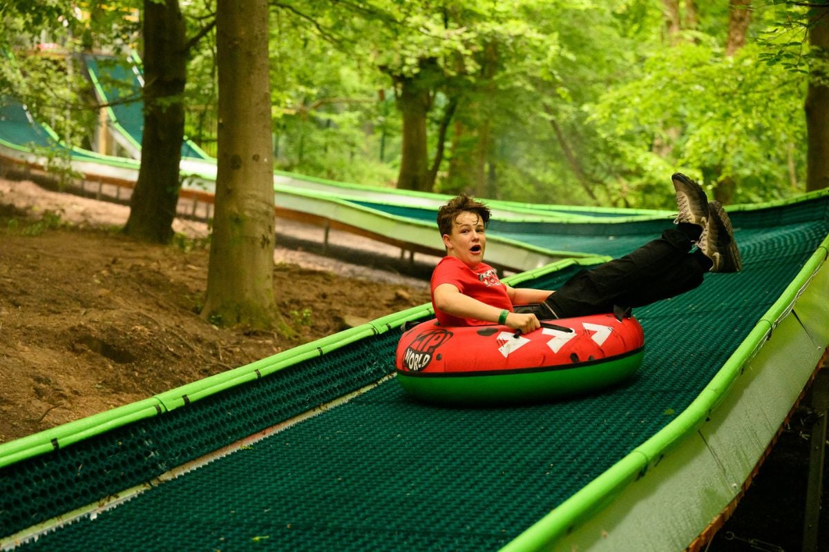 Forest Tubing at Zip World Manchester for Two