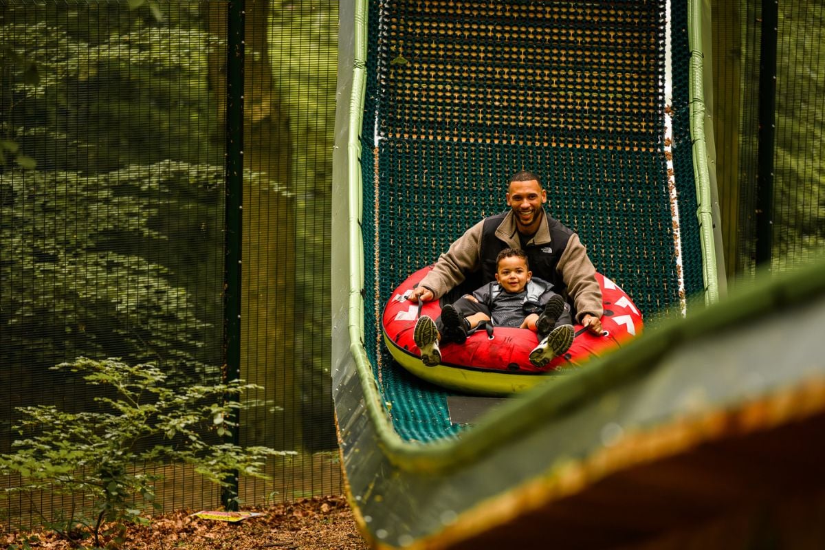 Forest Tubing at Zip World Manchester for Two