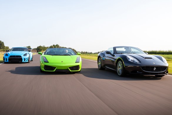 Junior Four Supercar Thrill with High Speed Passenger Ride