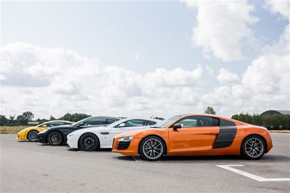 Four Supercar Blast Driving Experience - 20 Laps