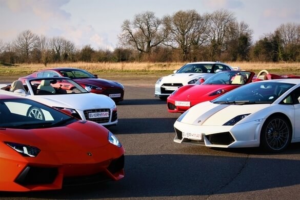 Four Supercar Blast