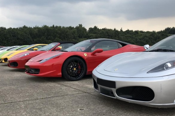 Four Supercar Thrill with High-speed Passenger Ride (Premium)