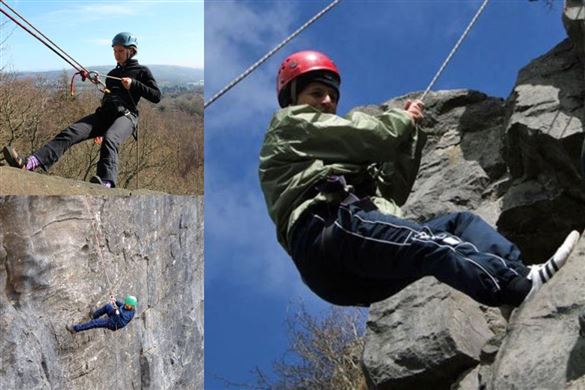 Brecon Beacons Full Day Climbing and Abseiling - South Wales