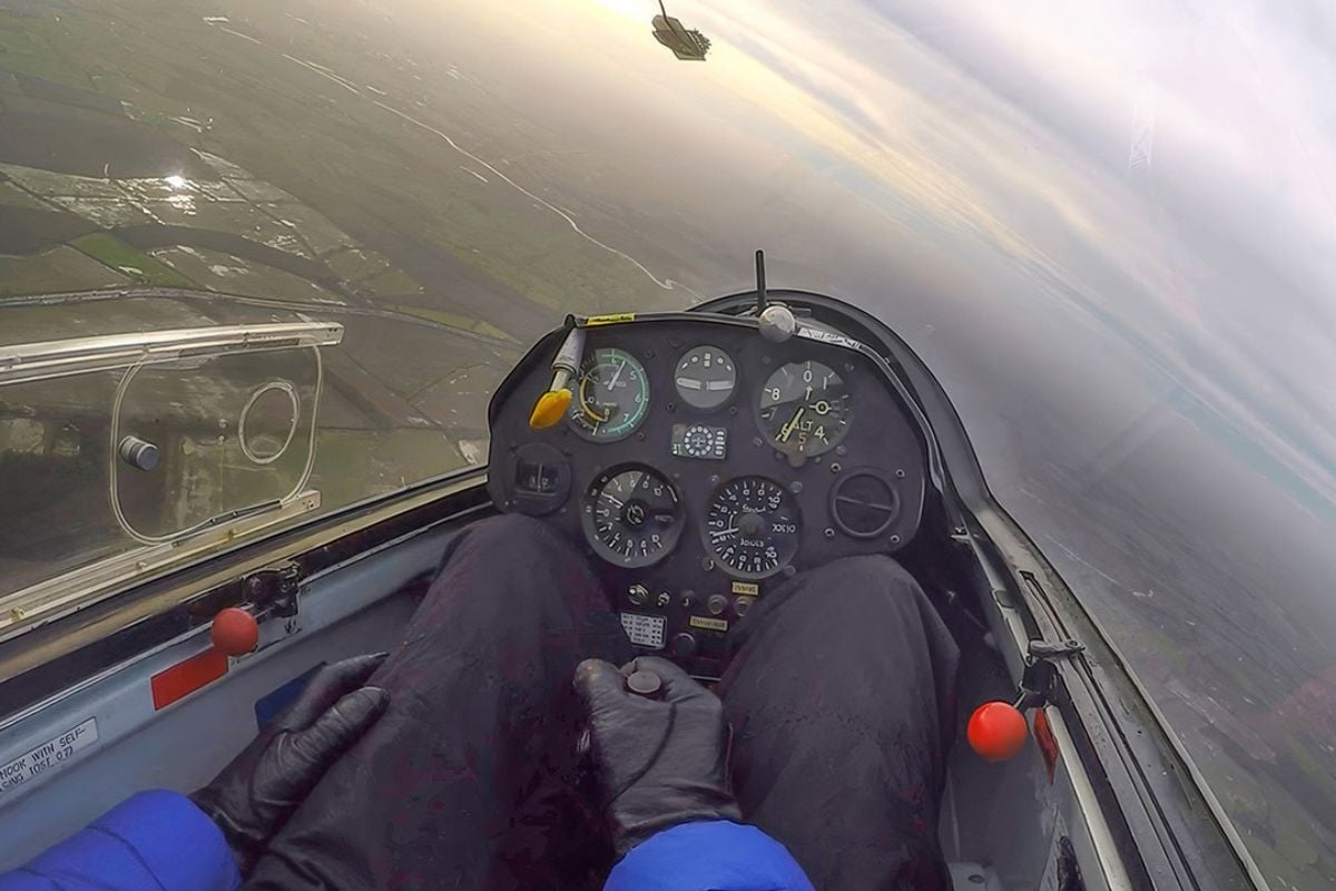 Gliding at Rufforth Airfield York