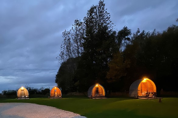 Gothic Camping Pods One Night Break