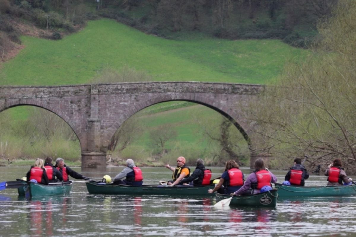 Half Day Canoeing Experience on the River Wye in Gloucestershire