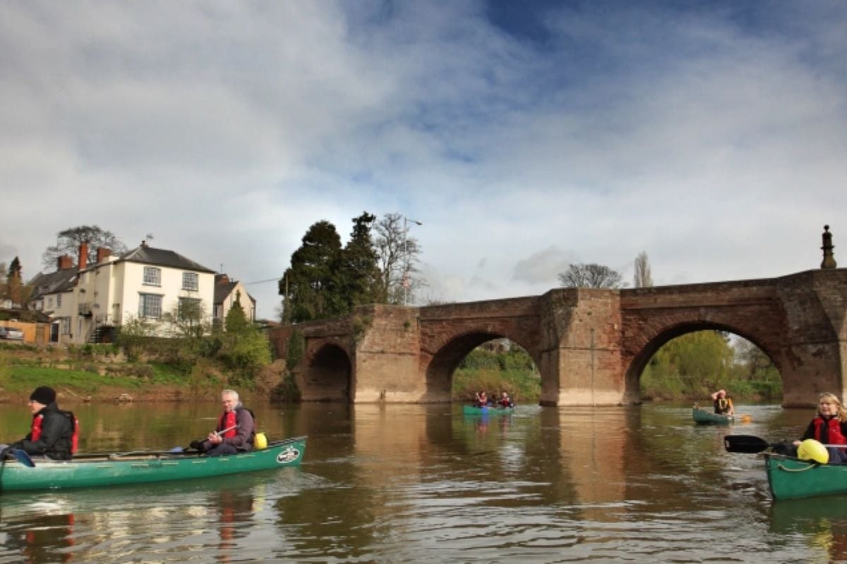 Half Day Canoeing Experience on the River Wye in Gloucestershire