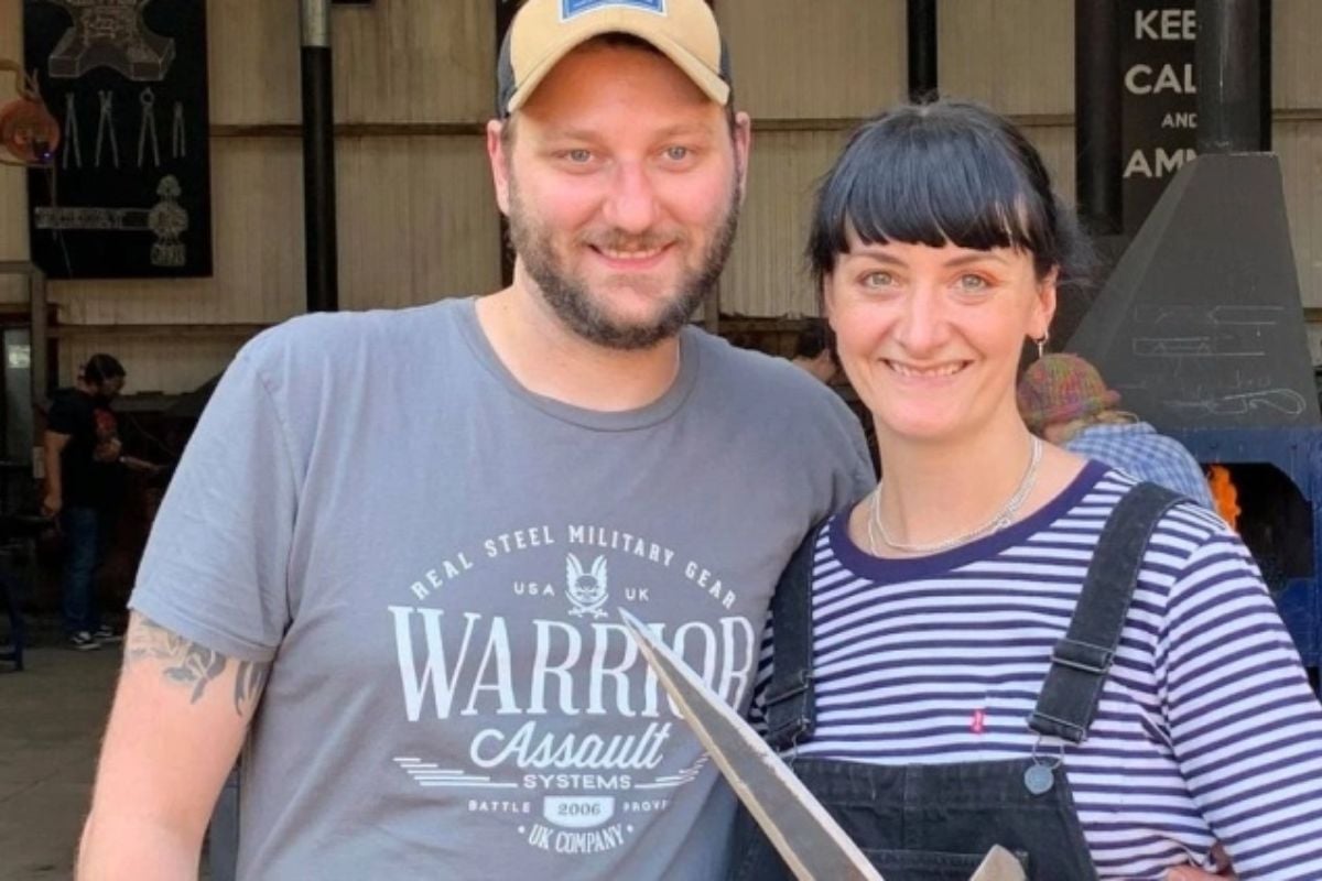 Half Day Couples Ironwork Workshop in Hereford