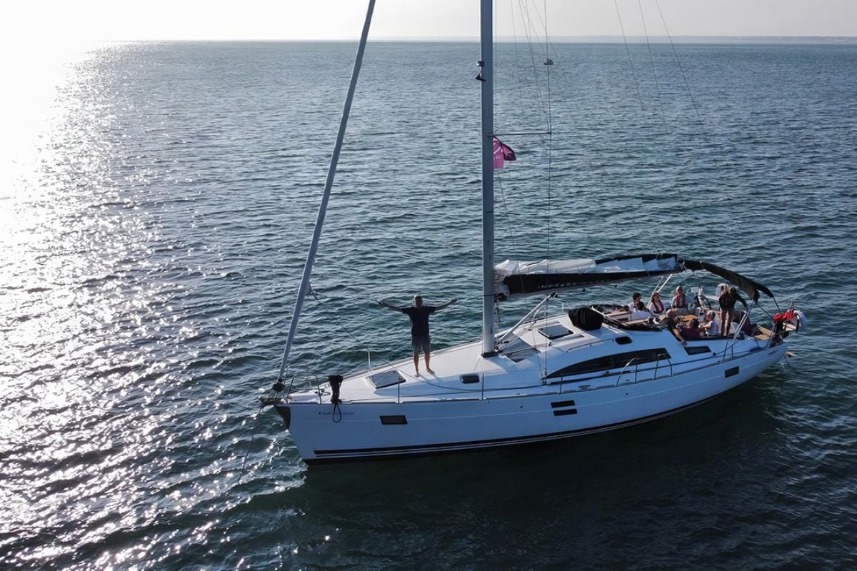 Half Day Private Solent Yacht Luxury Charter with Lunch or Dinner