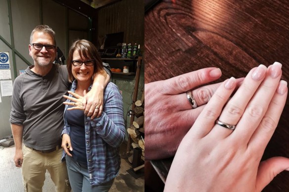 Hand Forged Ring Making for Two