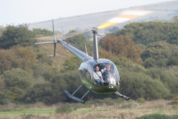 20 Minute Helicopter Flying Lesson - Manchester 