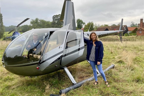 20 Minute Helicopter Flying Lesson - Manchester 