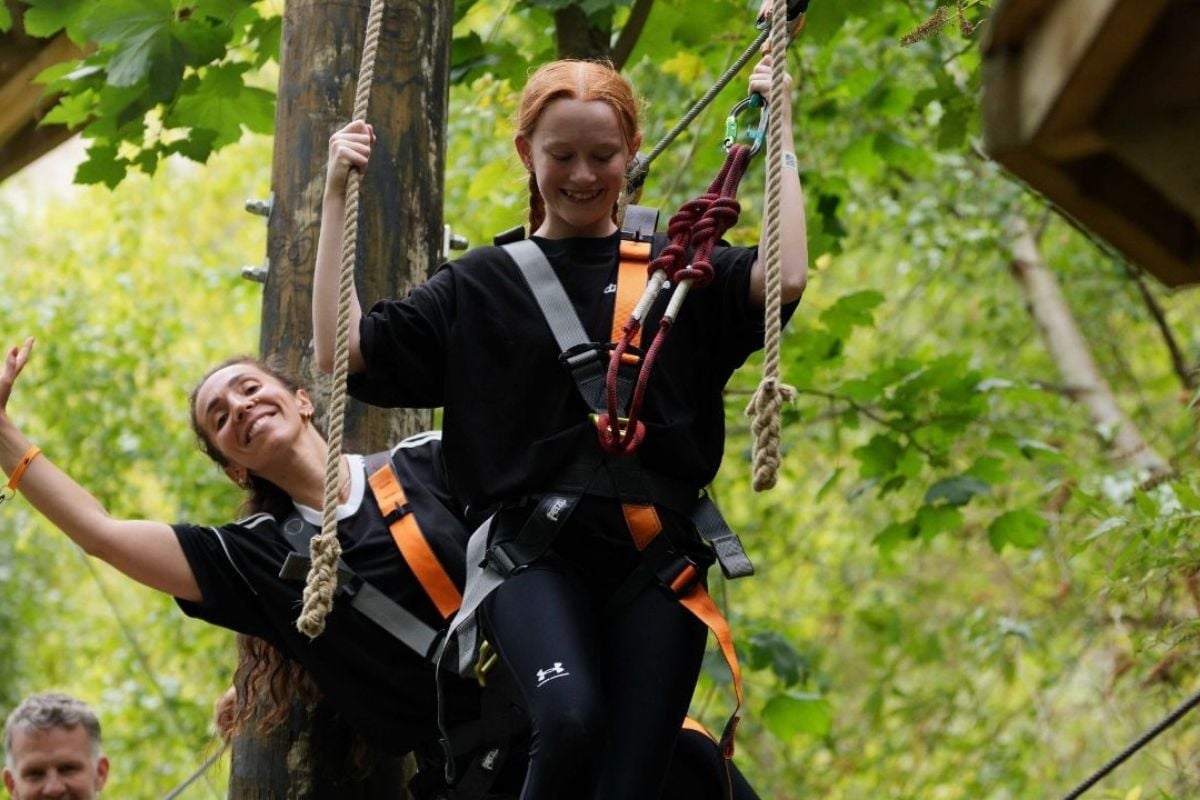 High Ropes 'Aerial Trek' for Two at Hangloose Bluewater