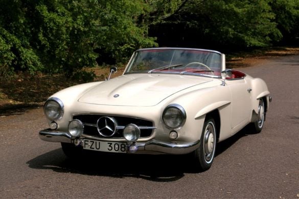 Hire a Mercedes 190 SL