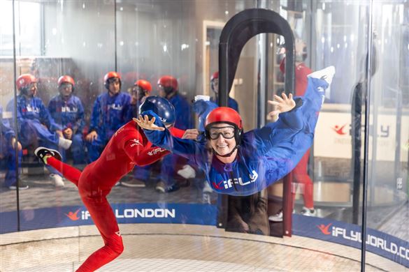 iFLY Indoor Skydiving at the O2 Experience For Two