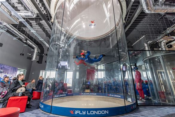 iFLY Indoor Skydiving at the O2 Experience For Two