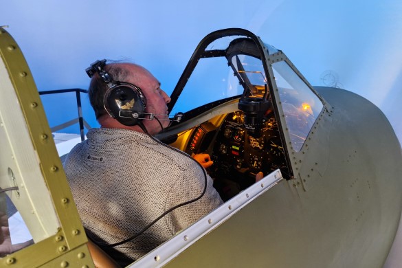 Immersive Spitfire Simulator Training - 60 Minutes